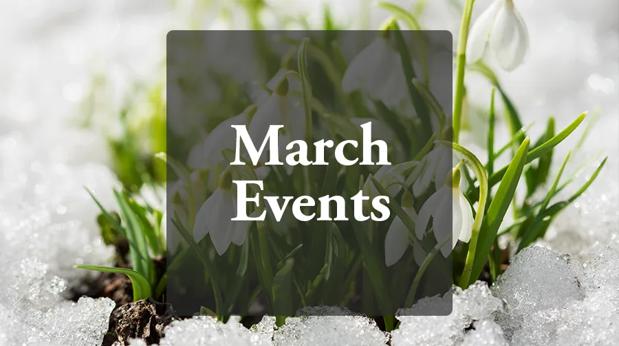 MARCH 2026 Events